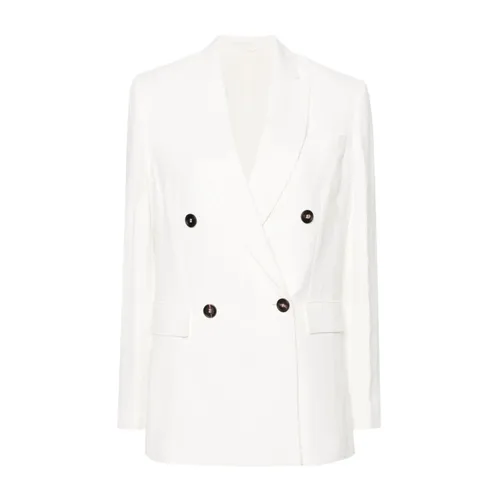 Jackets > Blazers - - Brunello Cucinelli - Modalova