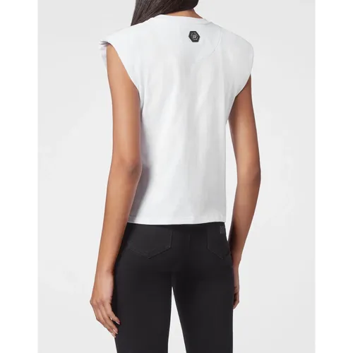 Tops > Sleeveless Tops - - Philipp Plein - Modalova