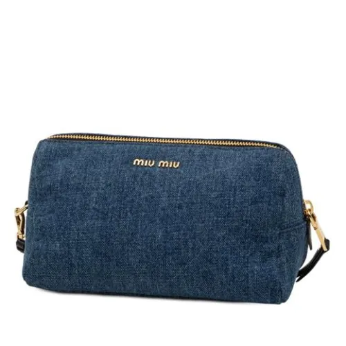 Pre-owned > Pre-owned Bags > Pre-owned Clutches - - Miu Miu Pre-owned - Modalova