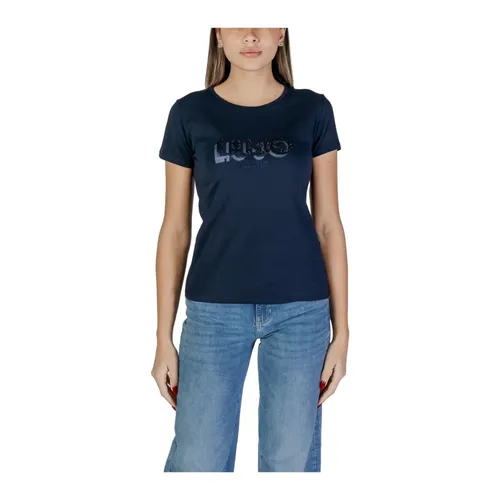 Liu Jo - Tops > T-Shirts - Blue - Liu Jo - Modalova
