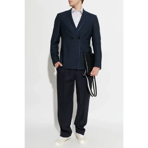 Etro - Jackets > Blazers - Blue - Etro - Modalova