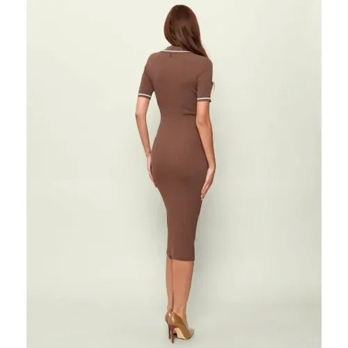 Dresses > Day Dresses > Midi Dresses - - Armani Exchange - Modalova