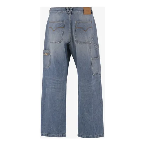 Jeans > Straight Jeans - - Versace - Modalova