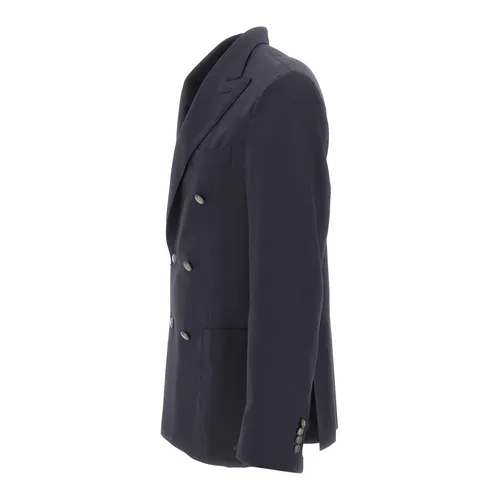 Barba - Jackets > Blazers - Blue - Barba - Modalova
