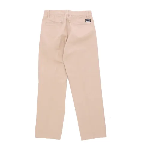 Trousers > Straight Trousers - - Obey - Modalova
