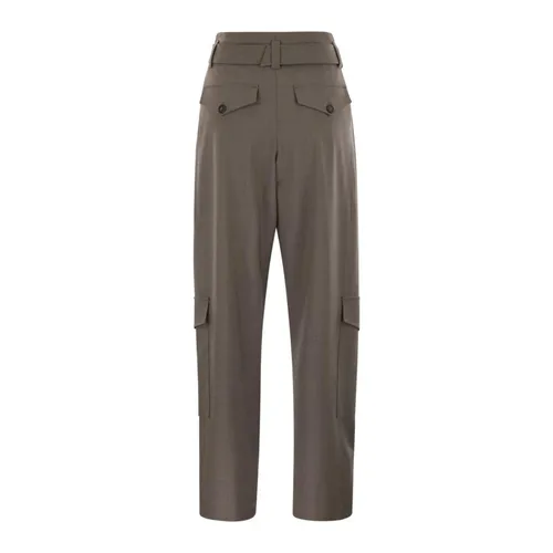 Trousers > Straight Trousers - - Brunello Cucinelli - Modalova