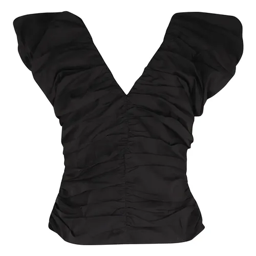 Tops > Sleeveless Tops - - Ganni - Modalova