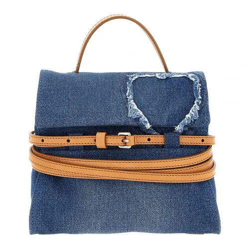 Moschino - Bags > Handbags - Blue - Moschino - Modalova
