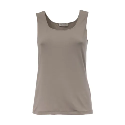 Tops > Sleeveless Tops - - Le Tricot Perugia - Modalova