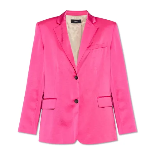 Theory - Jackets > Blazers - Pink - Theory - Modalova