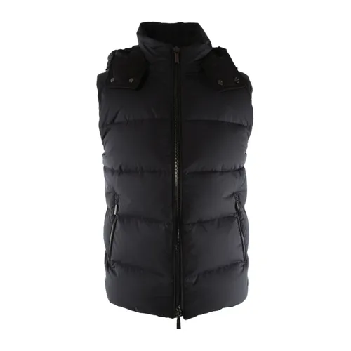 Moorer - Jackets > Vests - Blue - Moorer - Modalova