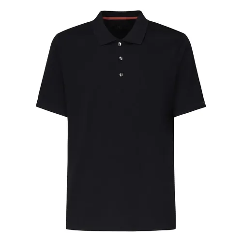 Fay - Tops > Polo Shirts - Black - Fay - Modalova