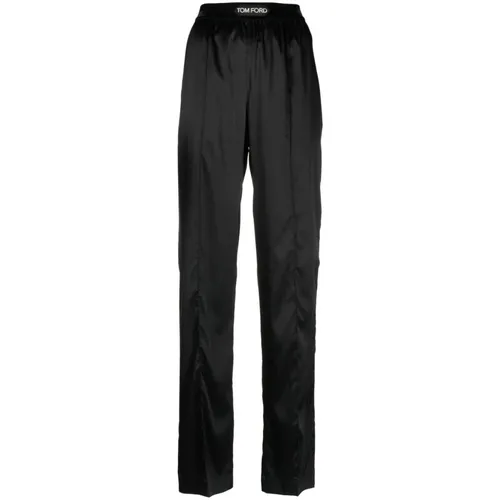 Trousers > Straight Trousers - - Tom Ford - Modalova