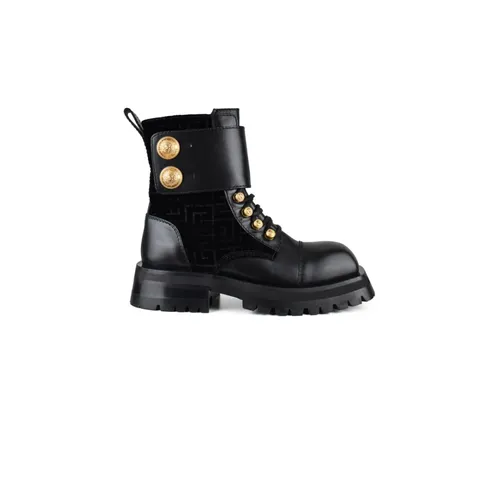 Shoes > Boots > Lace-up Boots - - Balmain - Modalova
