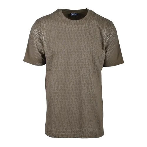 Diesel - Tops > T-Shirts - Green - Diesel - Modalova