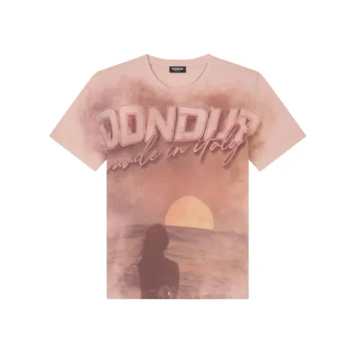 Dondup - Tops > T-Shirts - Pink - Dondup - Modalova