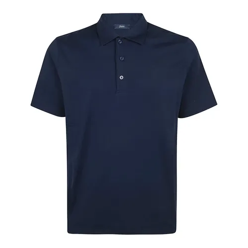 Herno - Tops > Polo Shirts - Blue - Herno - Modalova