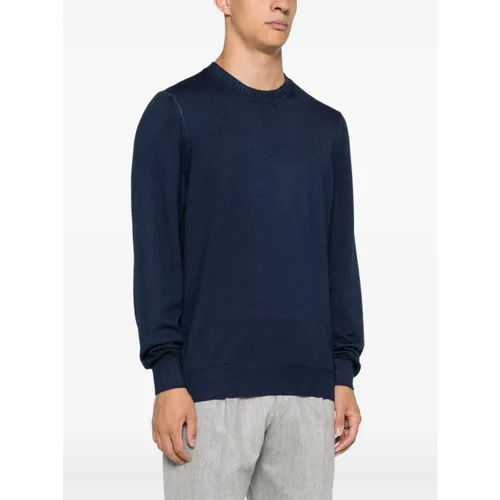 Knitwear > Round-neck Knitwear - - Fay - Modalova