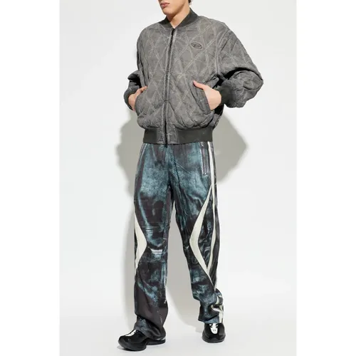 Trousers > Wide Trousers - - Diesel - Modalova