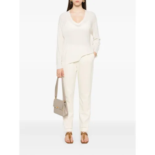 Knitwear > V-neck Knitwear - - Fabiana Filippi - Modalova