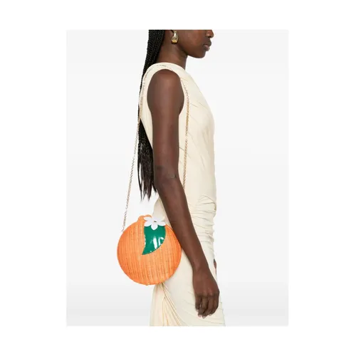 Serpui - Bags > Clutches - Orange - Serpui - Modalova