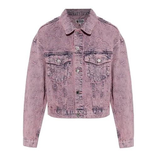Jackets > Denim Jackets - - A Bathing APE - Modalova