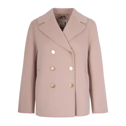 Coats > Double-Breasted Coats - - Max Mara Studio - Modalova