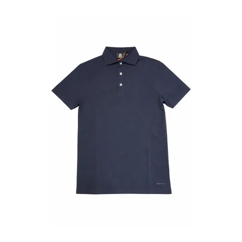 Genti - Tops > Polo Shirts - Blue - Genti - Modalova