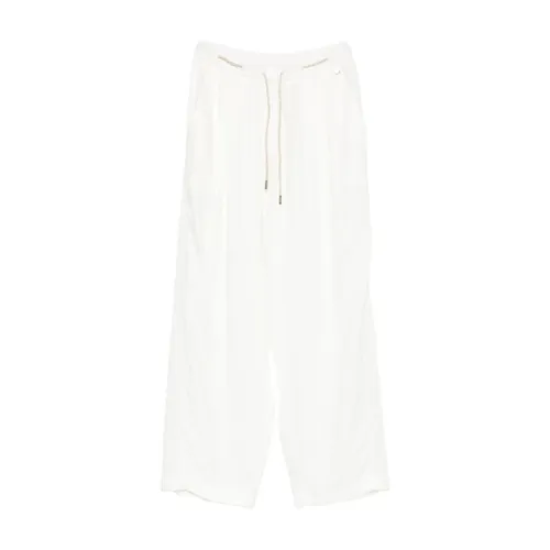 Trousers > Wide Trousers - - Herno - Modalova