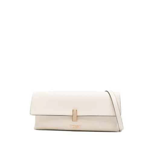 Twinset - Bags > Clutches - Beige - Twinset - Modalova