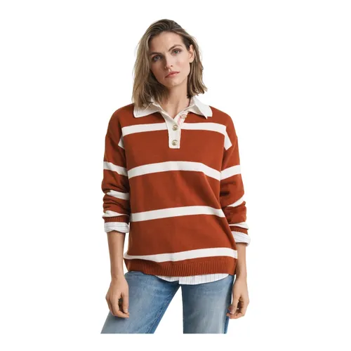 Gant - Tops > Polo Shirts - Brown - Gant - Modalova