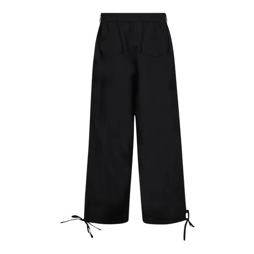 Trousers > Wide Trousers - - Msgm - Modalova