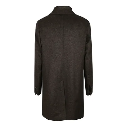 Coats > Single-Breasted Coats - - Barba Napoli - Modalova