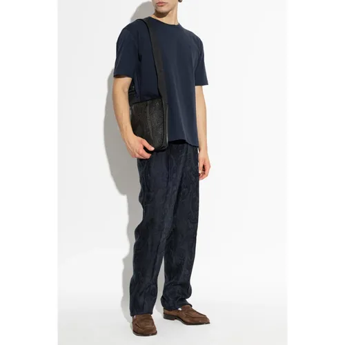 Etro - Tops > T-Shirts - Blue - Etro - Modalova