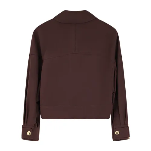 Jackets > Light Jackets - - Elisabetta Franchi - Modalova