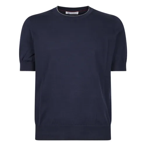 Knitwear > Round-neck Knitwear - - Brunello Cucinelli - Modalova