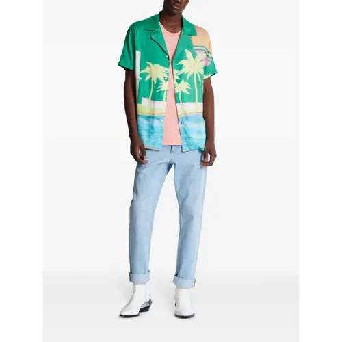 Shirts > Short Sleeve Shirts - - Balmain - Modalova