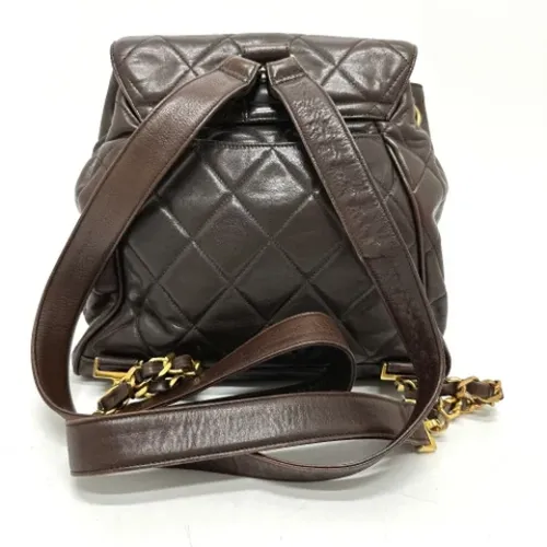 Pre-owned > Pre-owned Bags > Pre-owned Backpacks - - Chanel Vintage - Modalova
