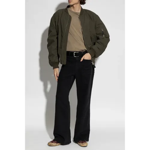 Diesel - Tops > T-Shirts - Green - Diesel - Modalova