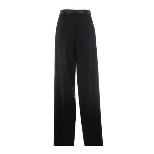 Trousers > Wide Trousers - - Max Mara Studio - Modalova