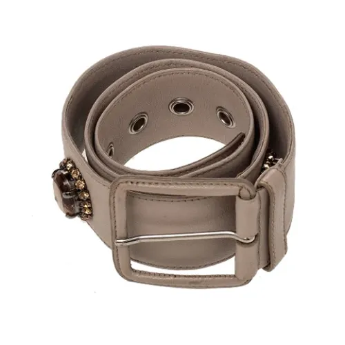 Pre-owned > Pre-owned Accessories > Pre-owned Belts - - Miu Miu Pre-owned - Modalova