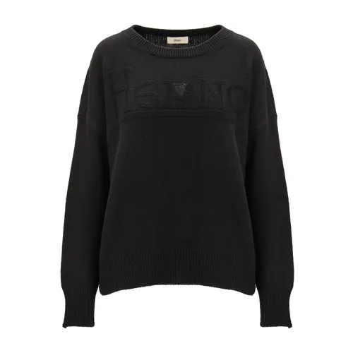 Knitwear > Round-neck Knitwear - - Herno - Modalova