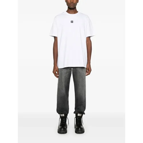 Balmain - Tops > T-Shirts - White - Balmain - Modalova