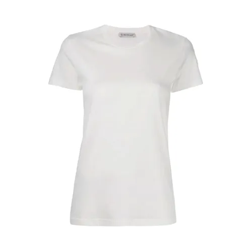 Moncler - Tops > T-Shirts - White - Moncler - Modalova