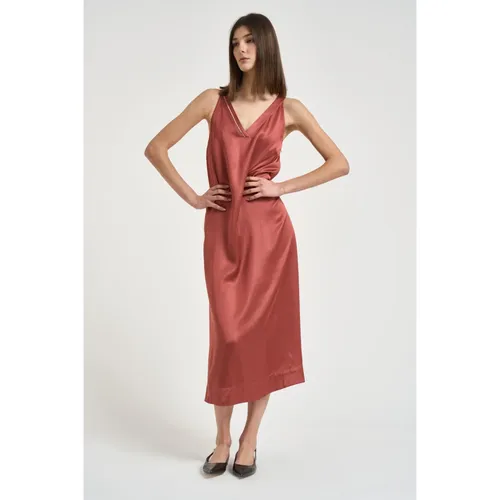 Dresses > Day Dresses > Midi Dresses - - Peserico - Modalova
