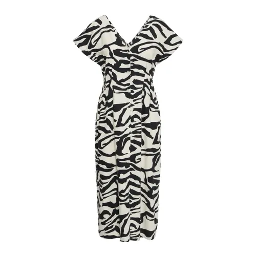 Dresses > Day Dresses > Midi Dresses - - Ichi - Modalova