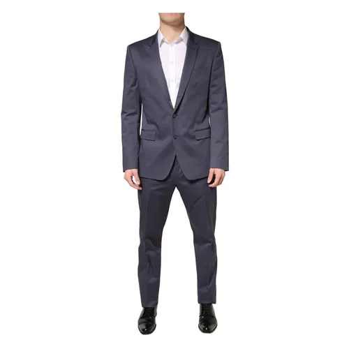 Suits > Suit Sets > Single Breasted Suits - - Dolce & Gabbana - Modalova
