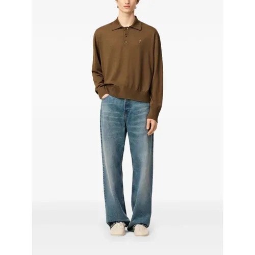 Tops > Polo Shirts - - Ami Paris - Modalova