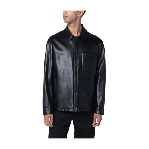 Jackets > Leather Jackets - - Salvatore Santoro - Modalova