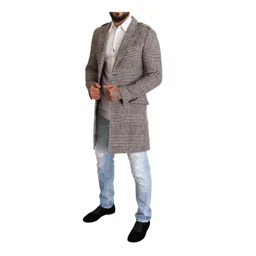 Coats > Single-Breasted Coats - - Dolce & Gabbana - Modalova